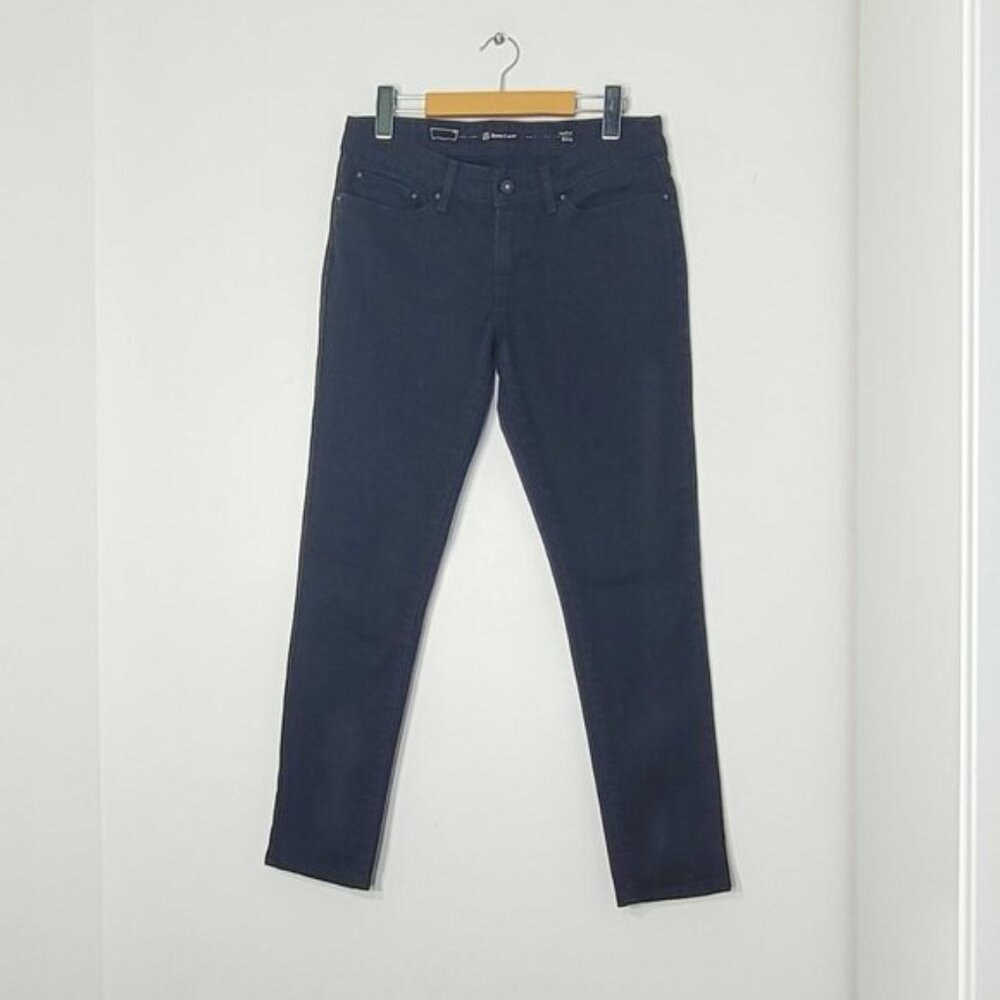 Levi Strauss  Co Black Cotton Blend Curvy Skinny Denim Jean Classic Size 28